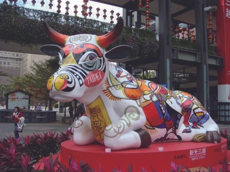 2009-taipei-cowparade